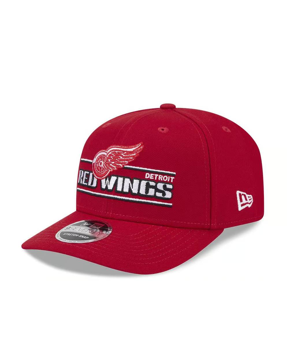 9 Seventy Stated Detroit Red Wings Keps - Röd