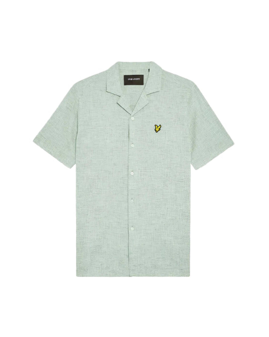 Linen Blend Oxford Revere Skjorta - Green Mercurial