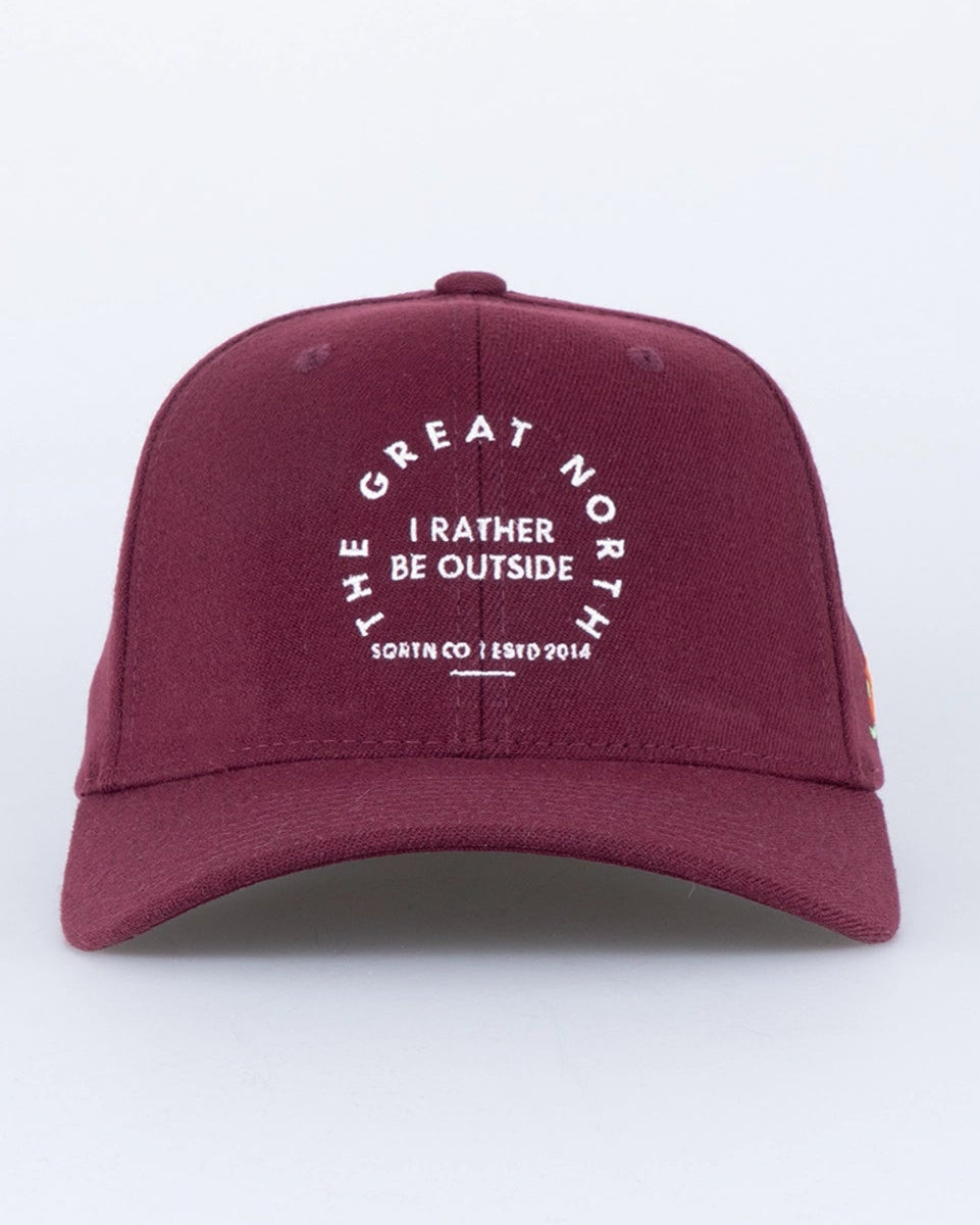 Circle 120 Keps - Burgundy