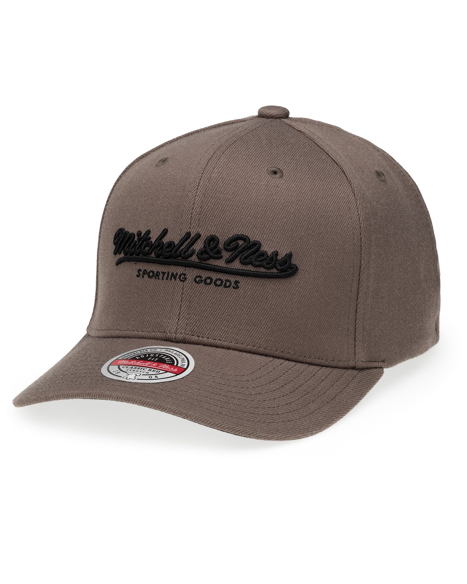 Classic Script Snapback Keps - Grey