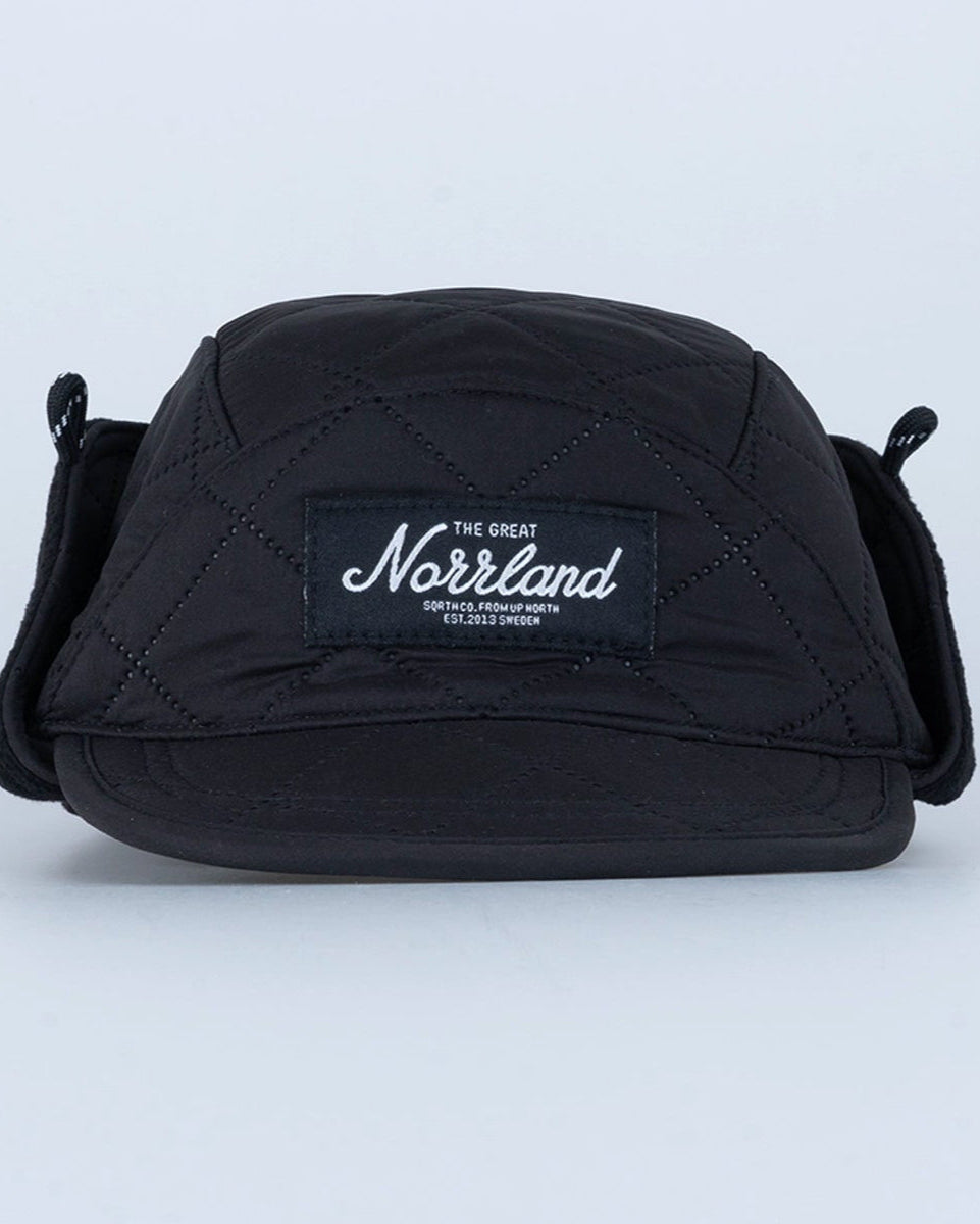 Kiruna Quilted Keps - Svart