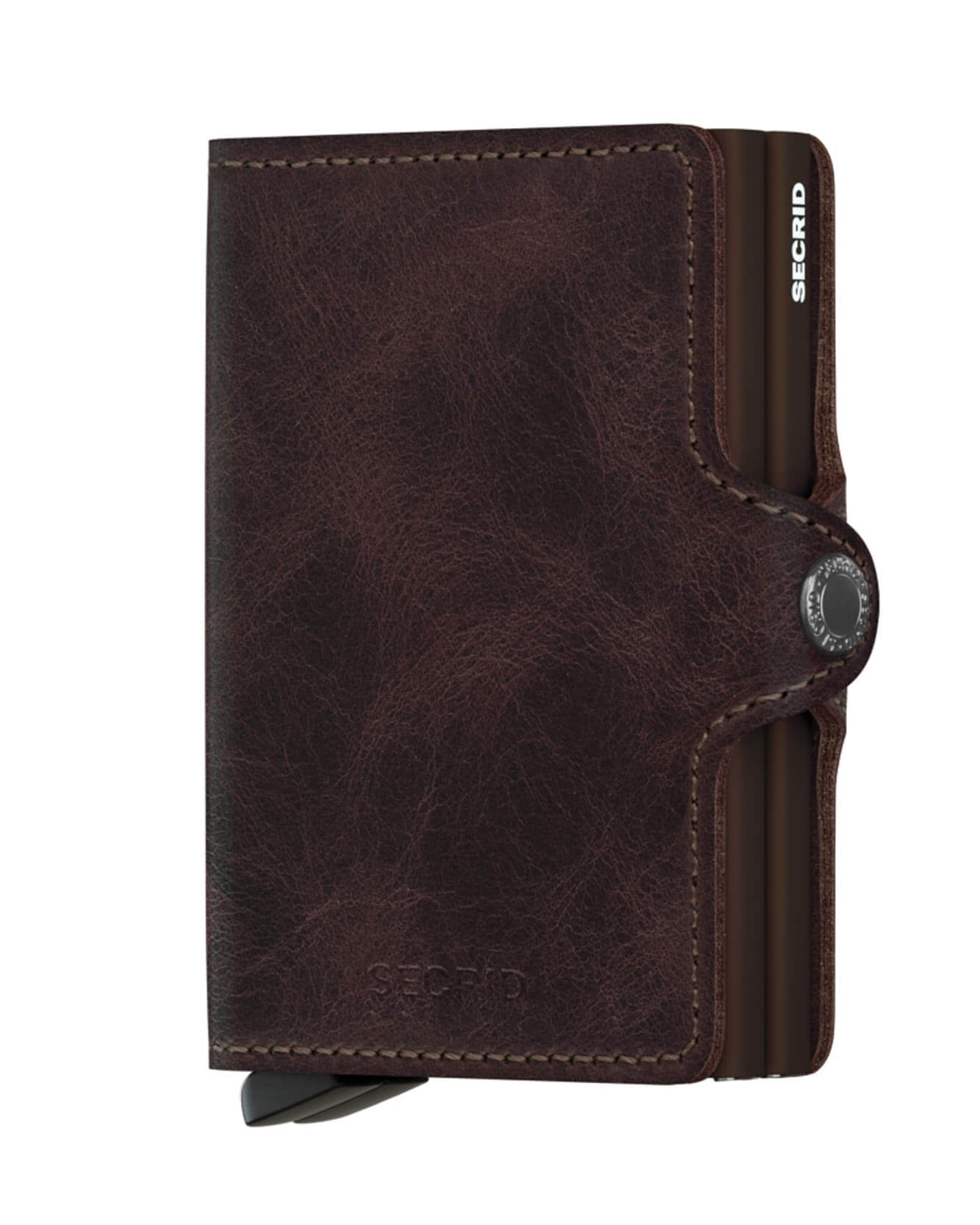 Twinwallet Vintage Plånbok - Chocolate