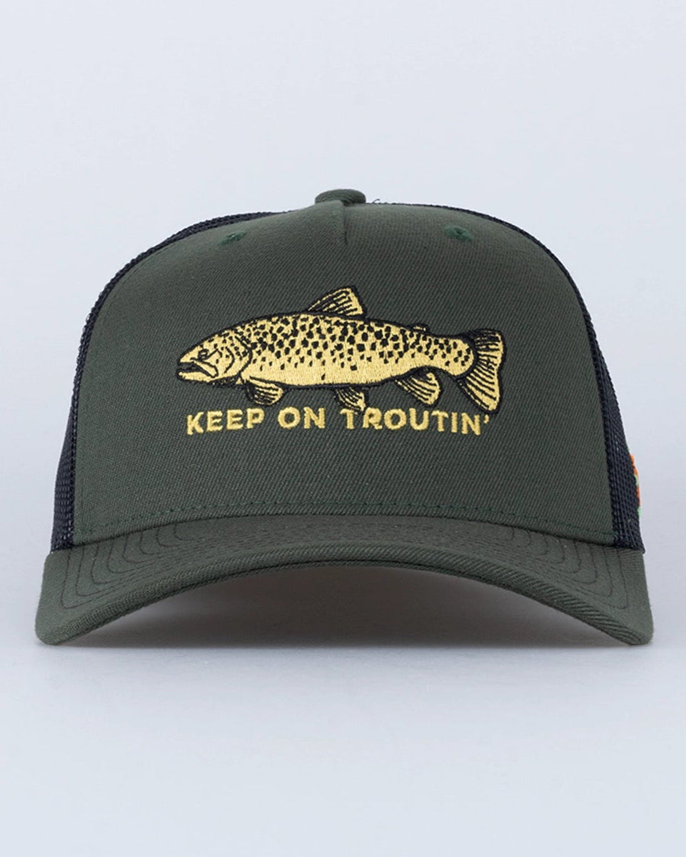 Troutin Trucker Keps - Olive