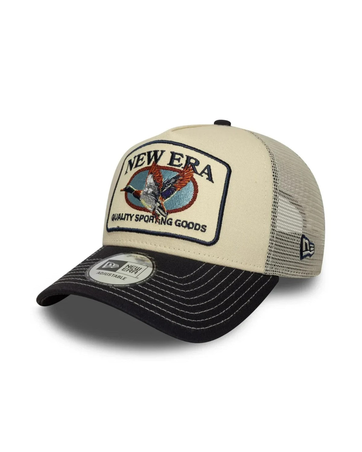 Animal Patch Trucker Keps - Navy/White