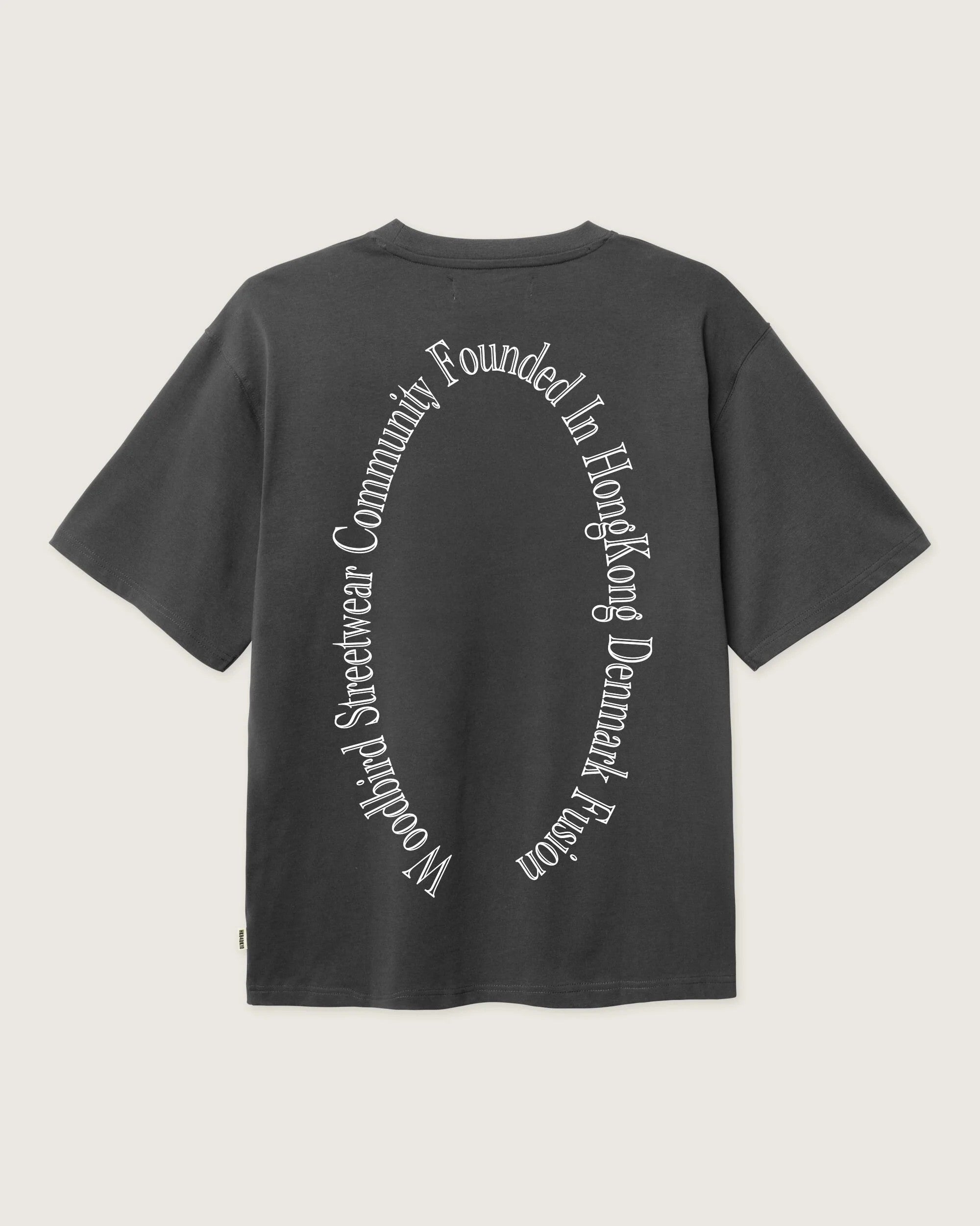 Baine Founded T-Shirt - Asphalt