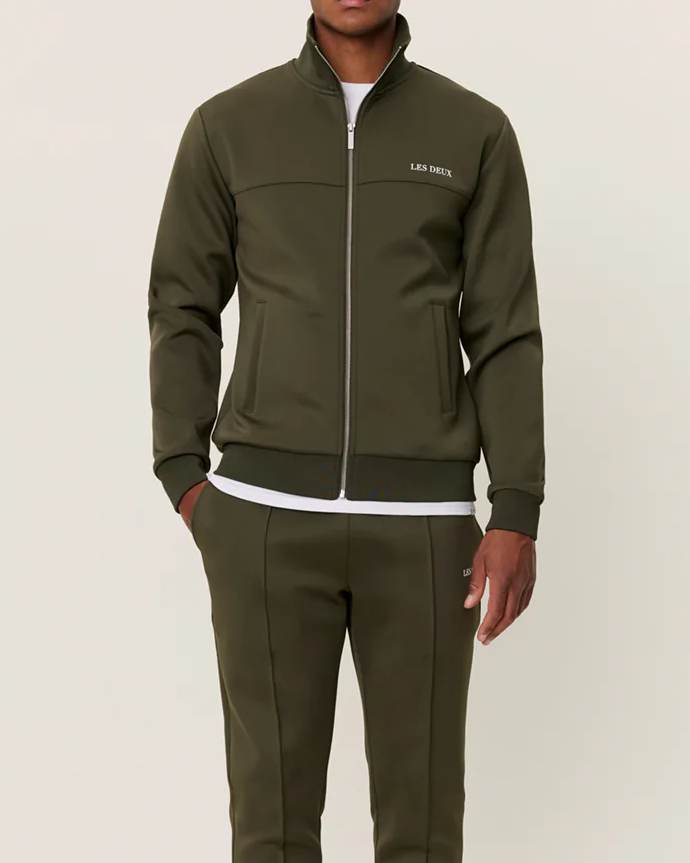Ballier Track Jacket - Olive Night