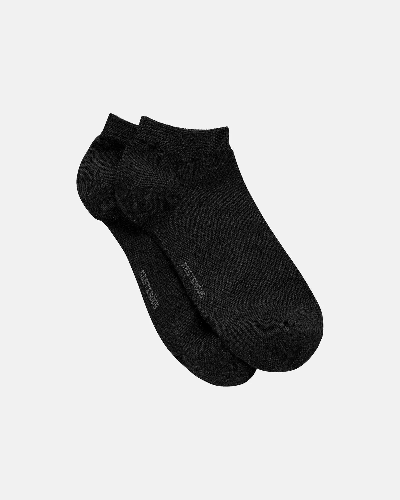 Bamboo Ankle Strumpor 5 Pack - Svart