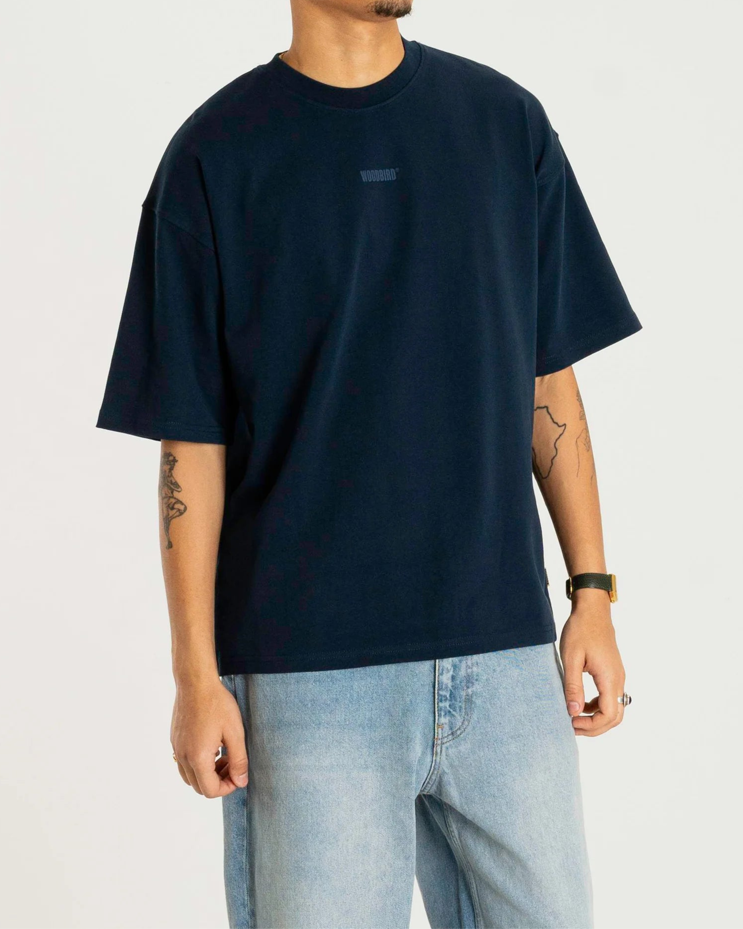 Beam Base T-Shirt - Navy Blazer