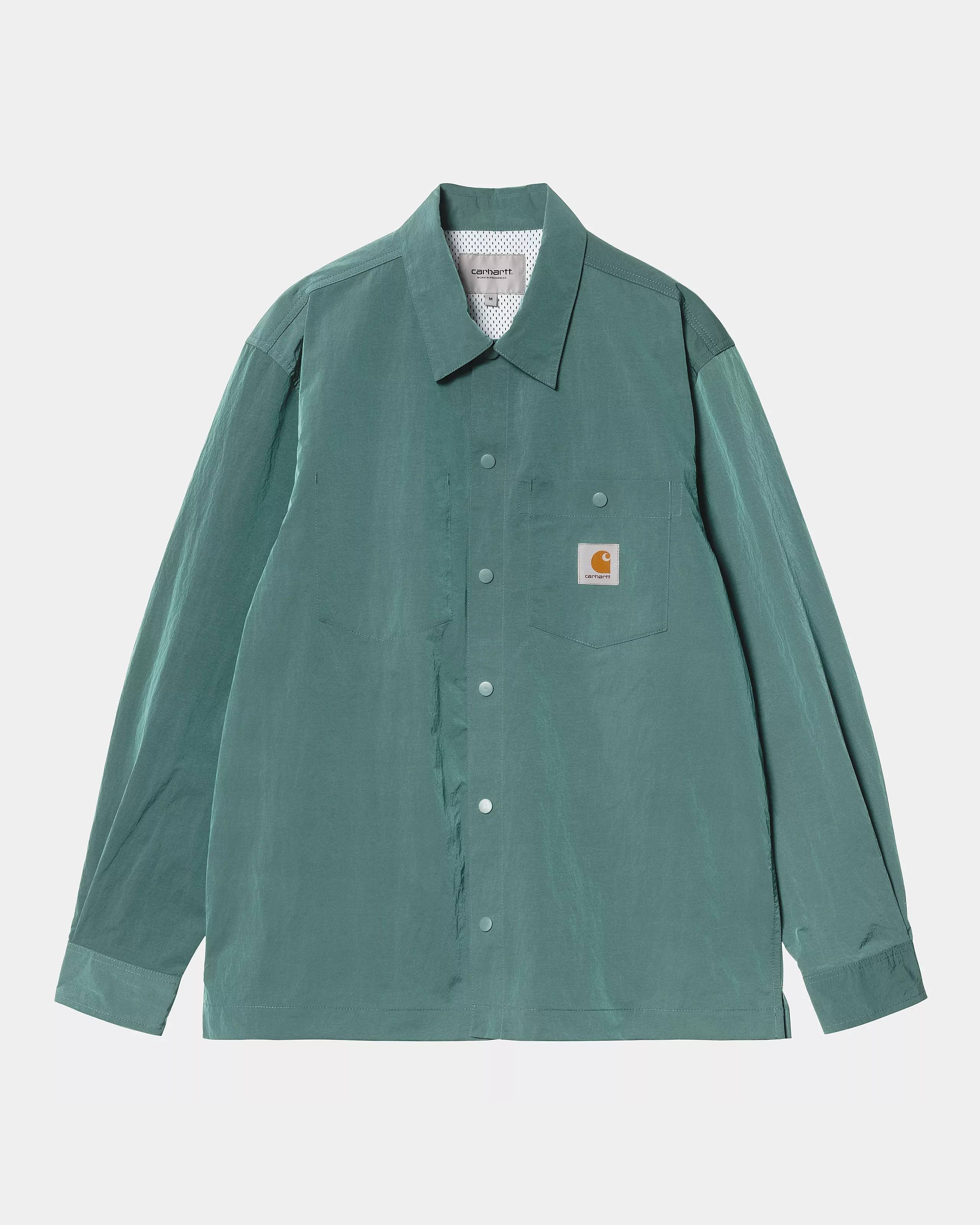 Canby Shirt Jacket - Silver Pine/White