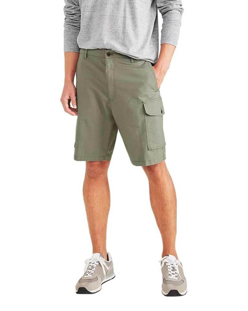Cargo Camo Shorts - Grön