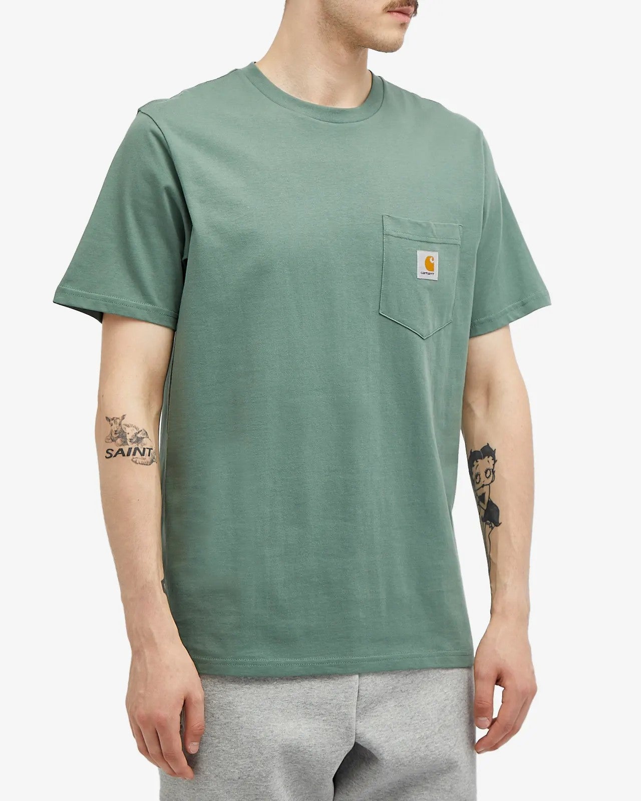 Carhartt Pocket T-Shirt - Duck Green
