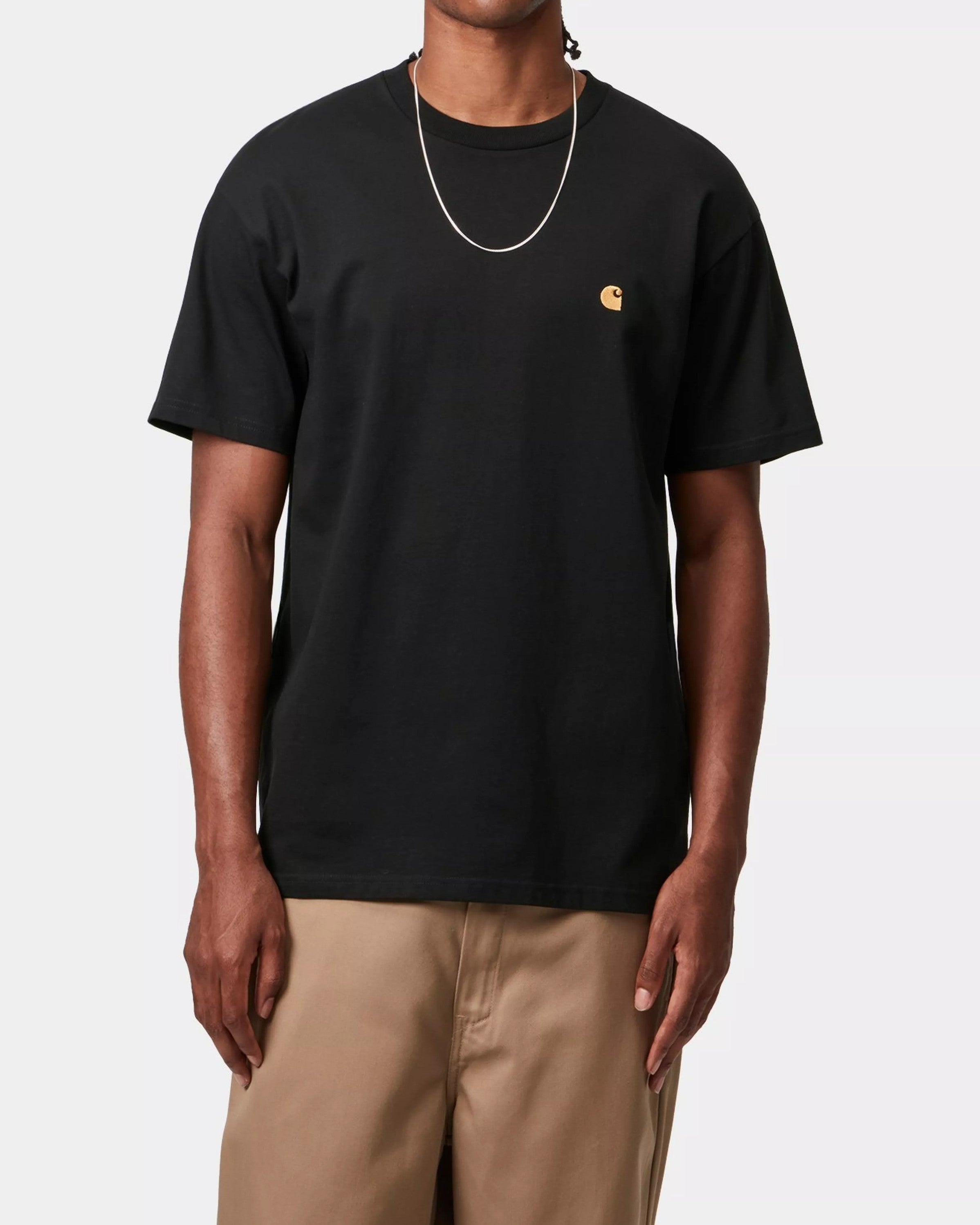 Chase T-Shirt - Svart/Gold