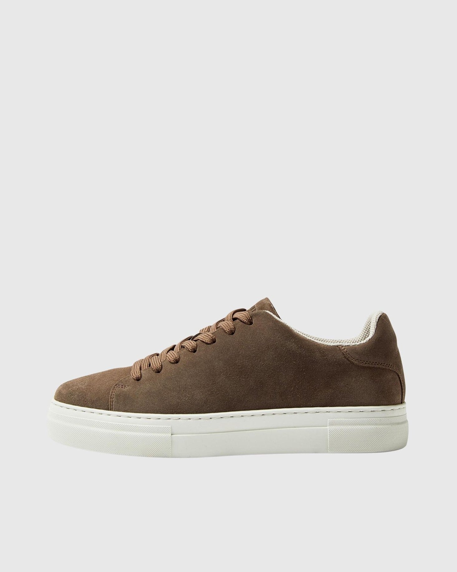 David Chunky Suede Sneakers - Almondine