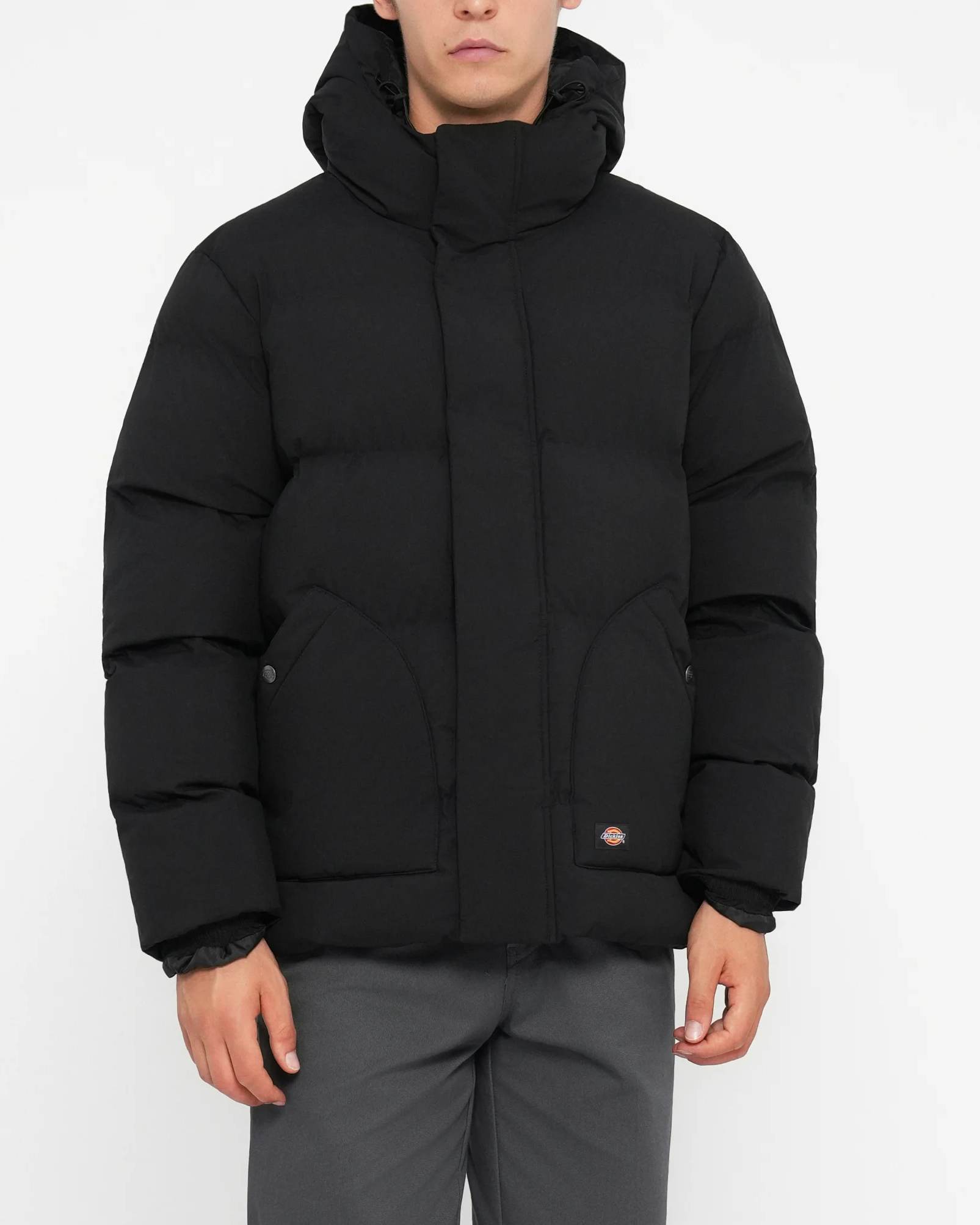 Eagleville Hooded Puffer Jacka - Svart