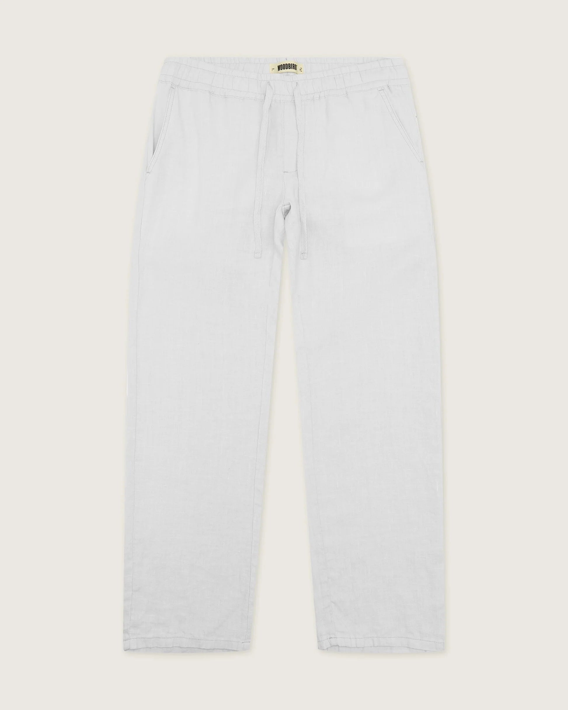 Eik Linen Byxor - Off White