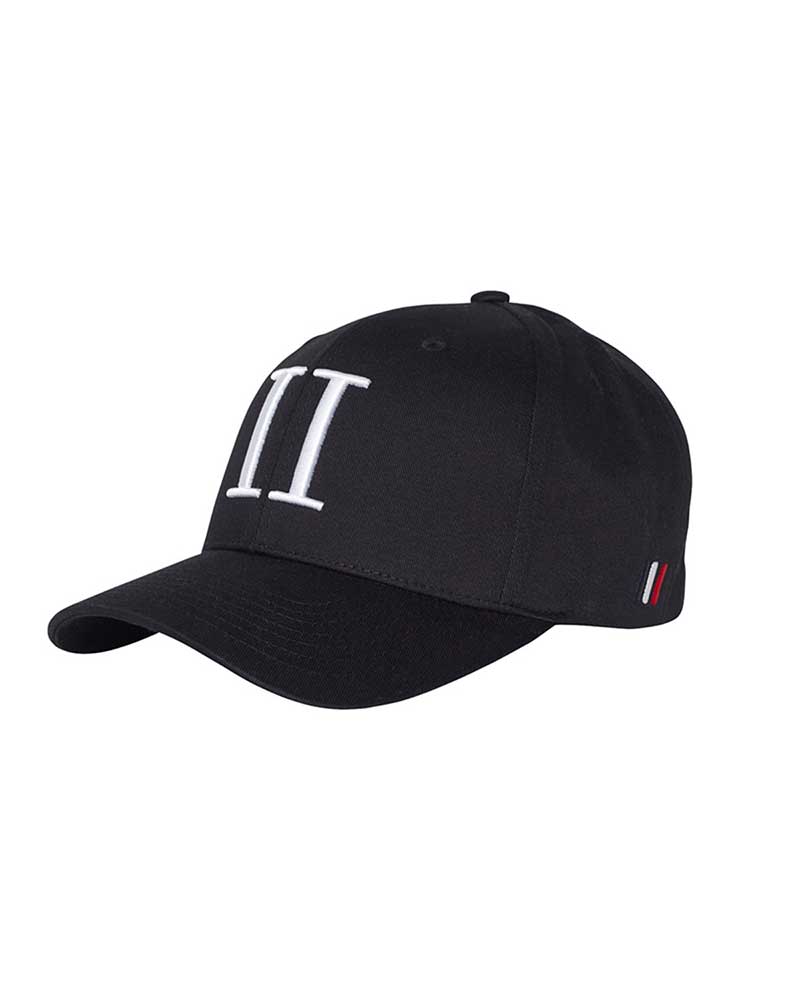 Encore Baseball Cap Suede Keps - Svart/Vit