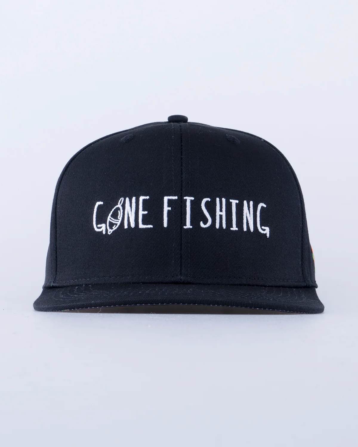 Gone Fishing Keps - Svart