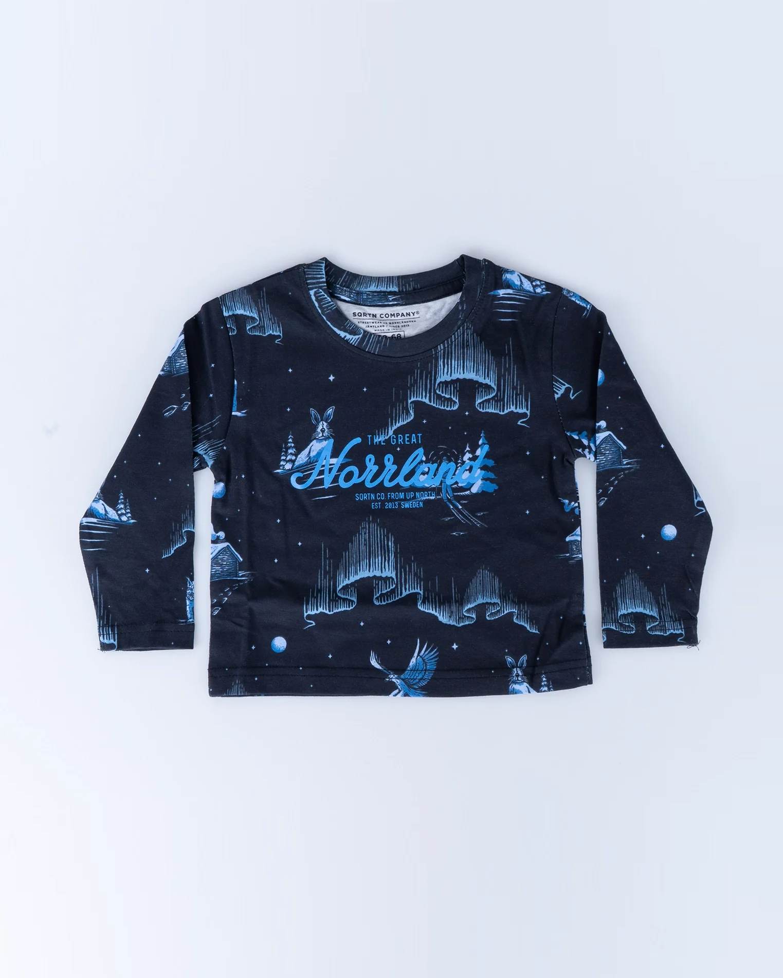 Great Norrland Vinternatt Kids LS T-Shirt - Vinternatt