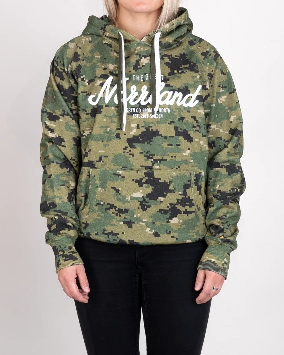 Great Norrland Digicamo Hoodie - Grön