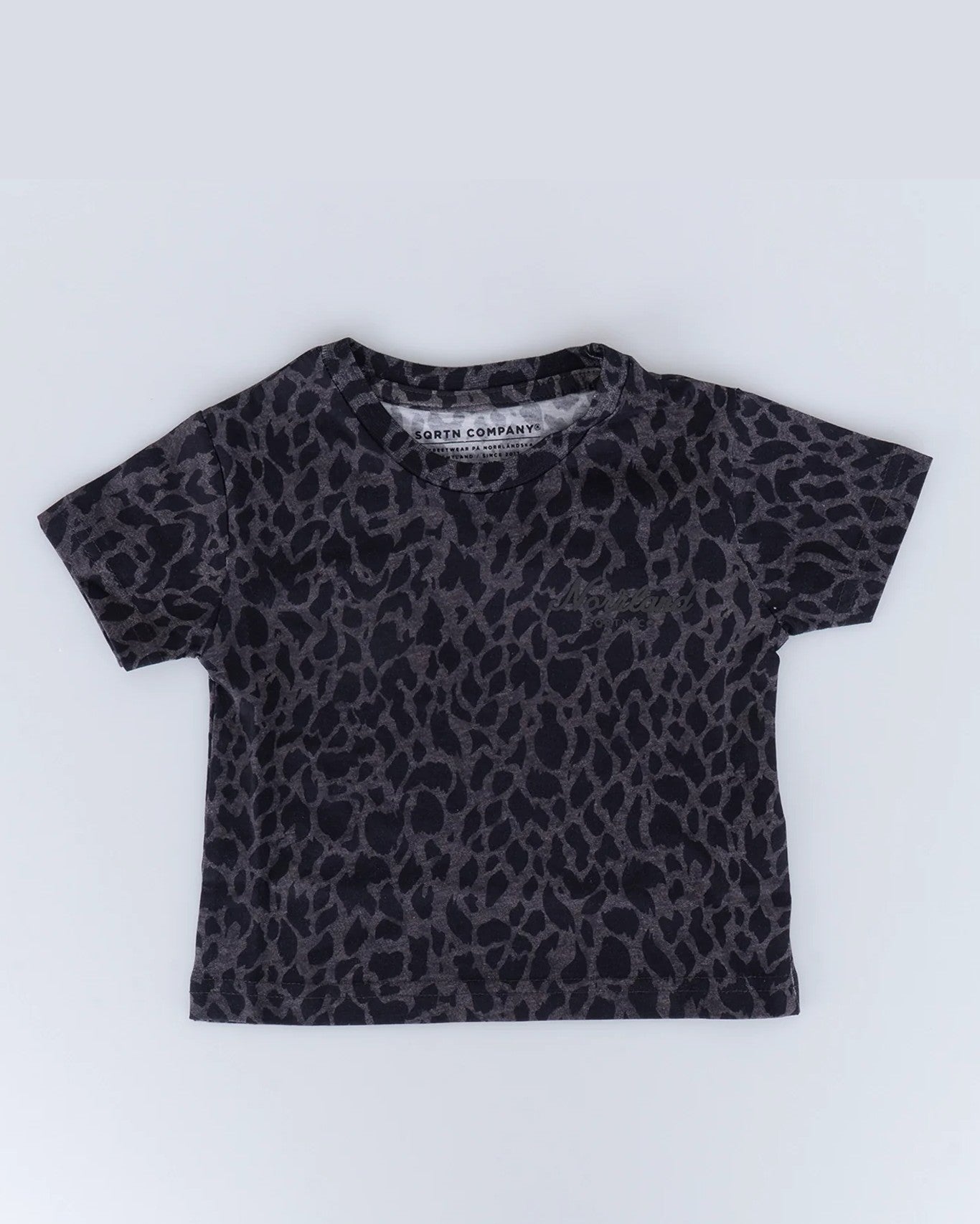 Great Norrland Kids Lynx T-Shirt - Charcoal