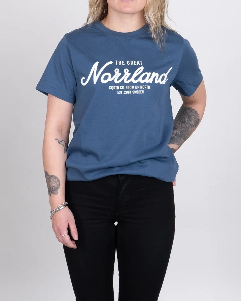 Great Norrland T-Shirt - Indigo Blue