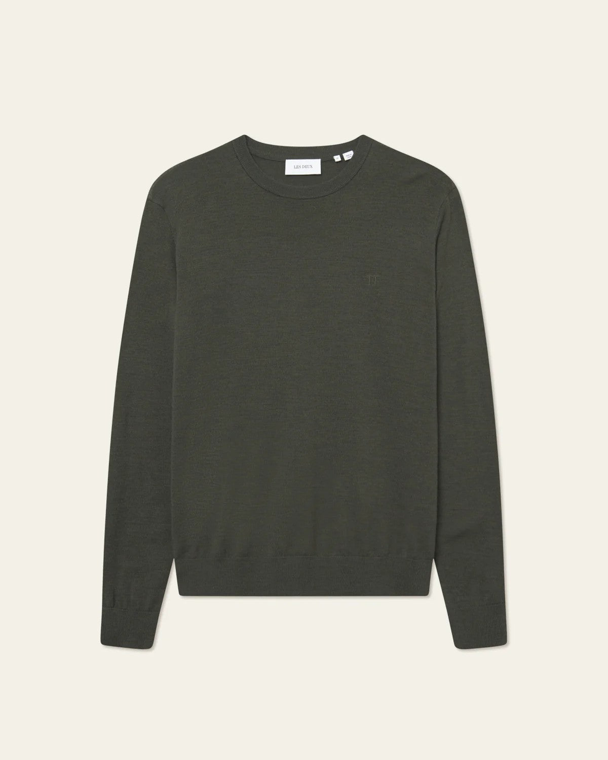 Greyson Merino Knit Tröja - Forest Green Melange