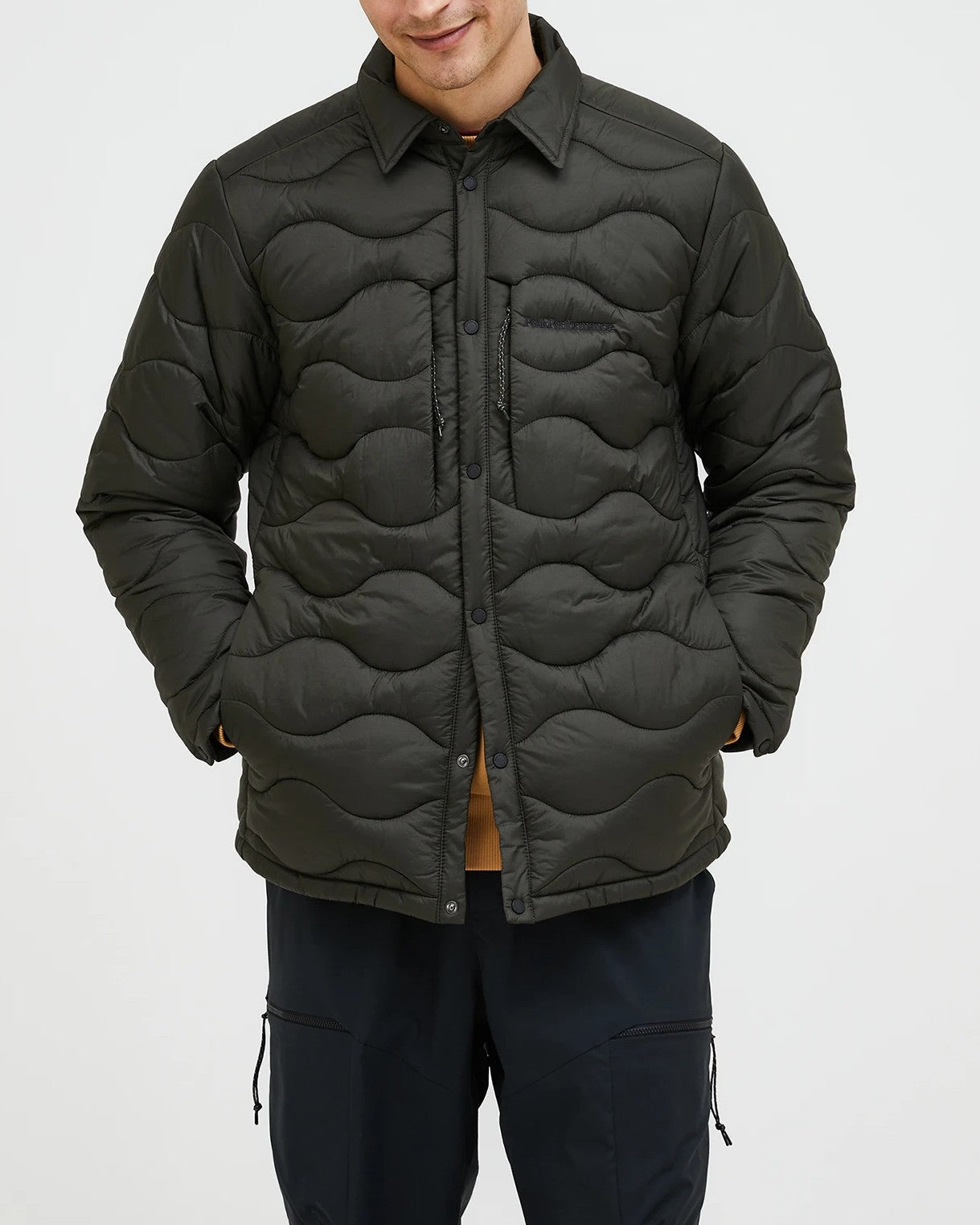 Helium Synthetic Overshirt - Olive Extreme