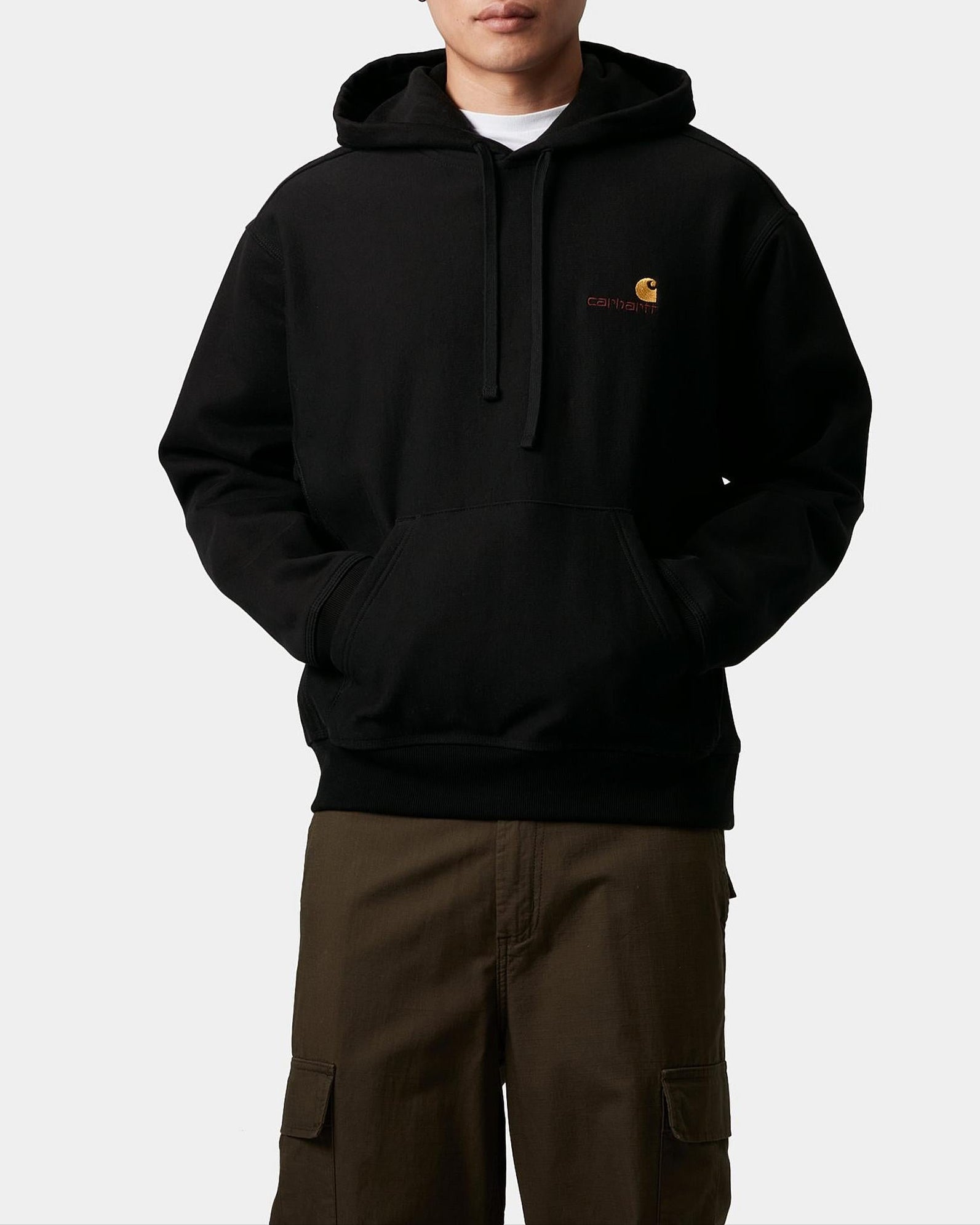 American Script Hoodie - Svart
