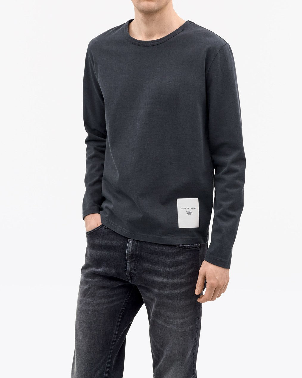 Jake Longsleeve T-Shirt - Grå