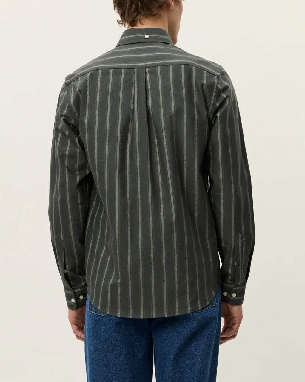 Konrad Stripe Oxford Skjorta