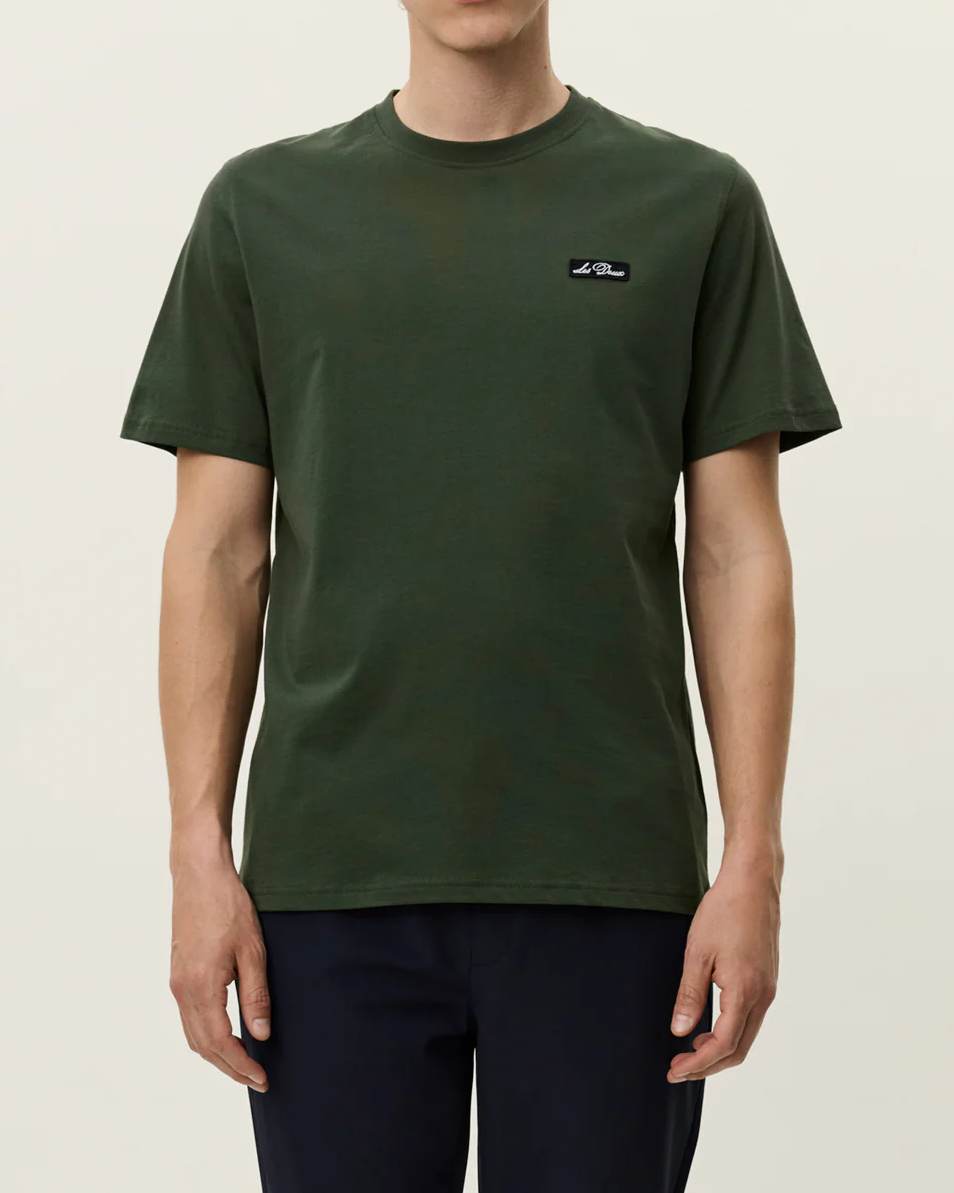 Les Deux Patch T-Shirt - Duffel Bag Green