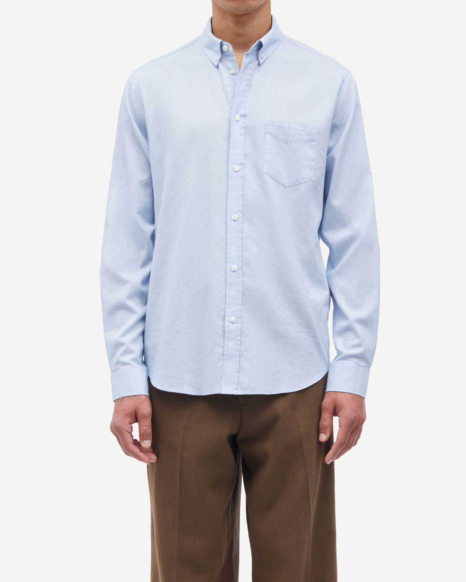 Liam BA Linen Skjorta - Skyway