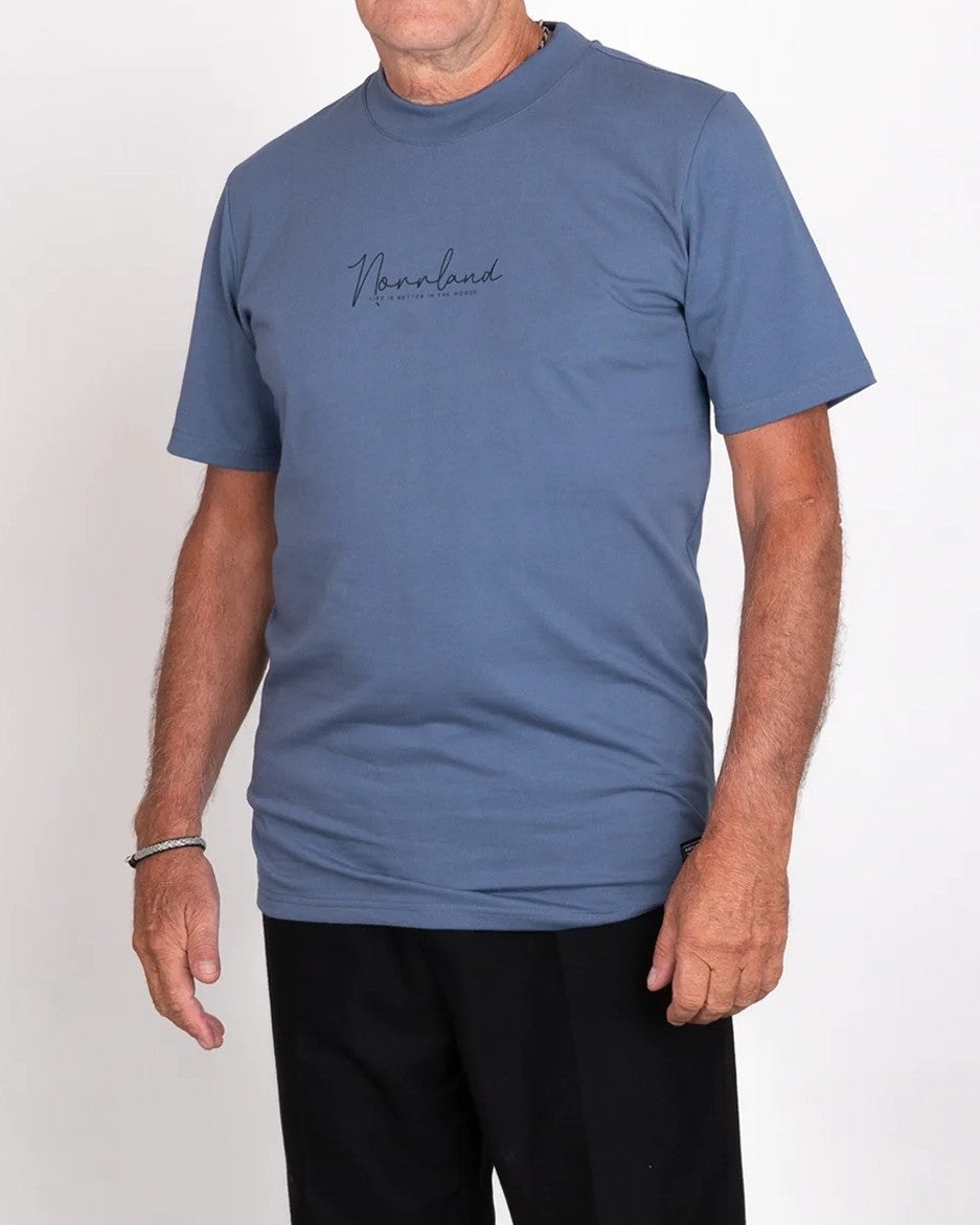 Life T-Shirt - Indigo Blue