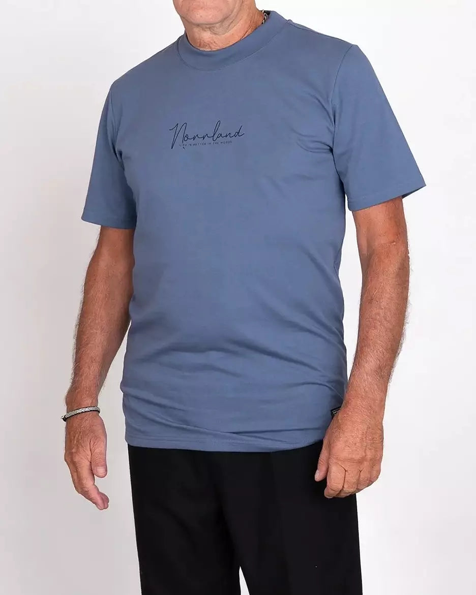 Great Norrland Indigo Blue T-Shirt - Indigo Blue