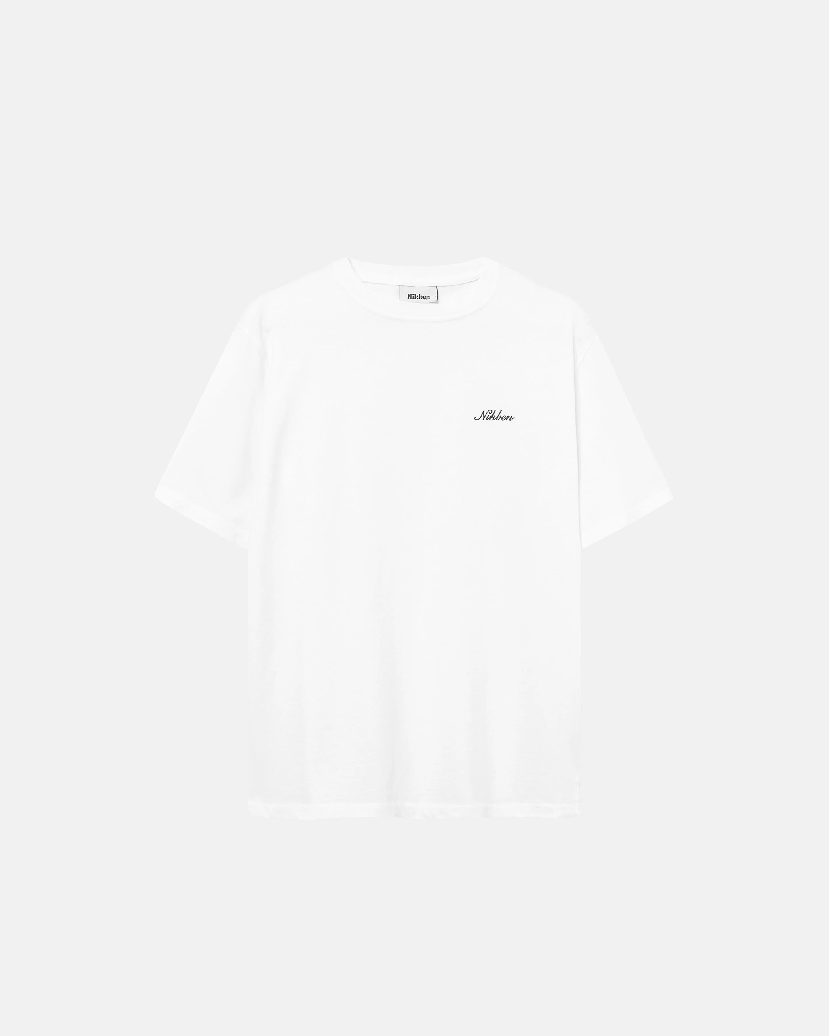 Logo Script T-Shirt - Vit