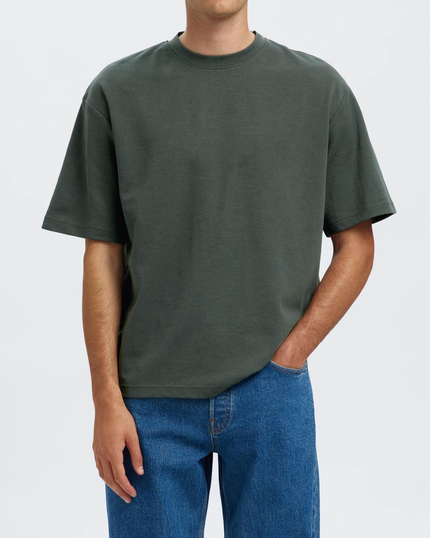 Loose Oscar T-Shirt - Deep Forest