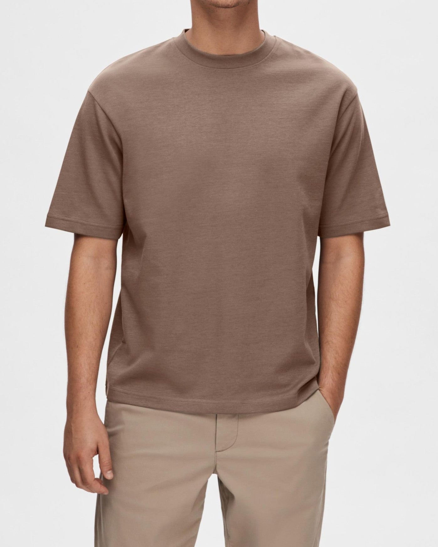 Loose Oscar T-Shirt - Morel