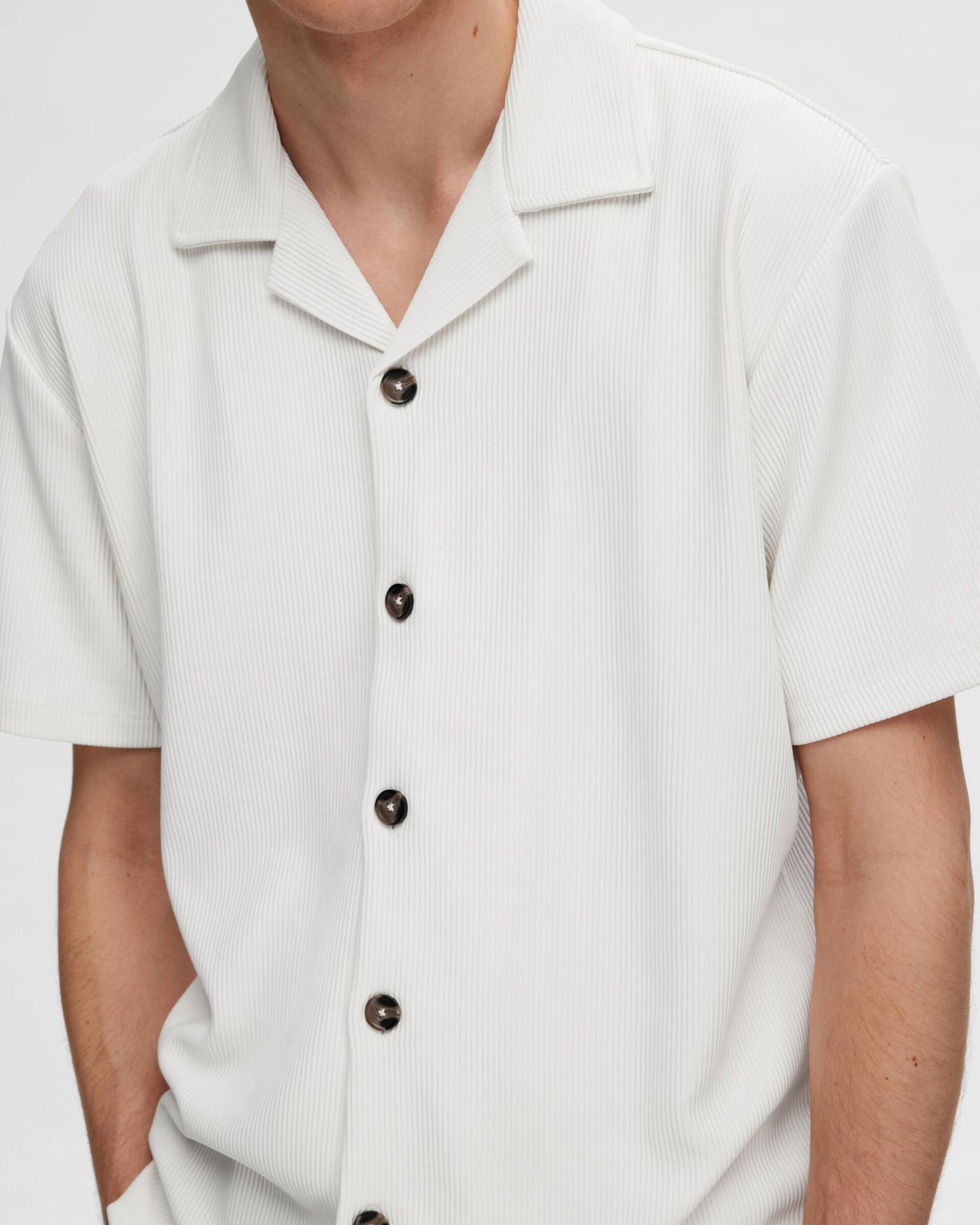 Loose Plisse Resort Skjorta