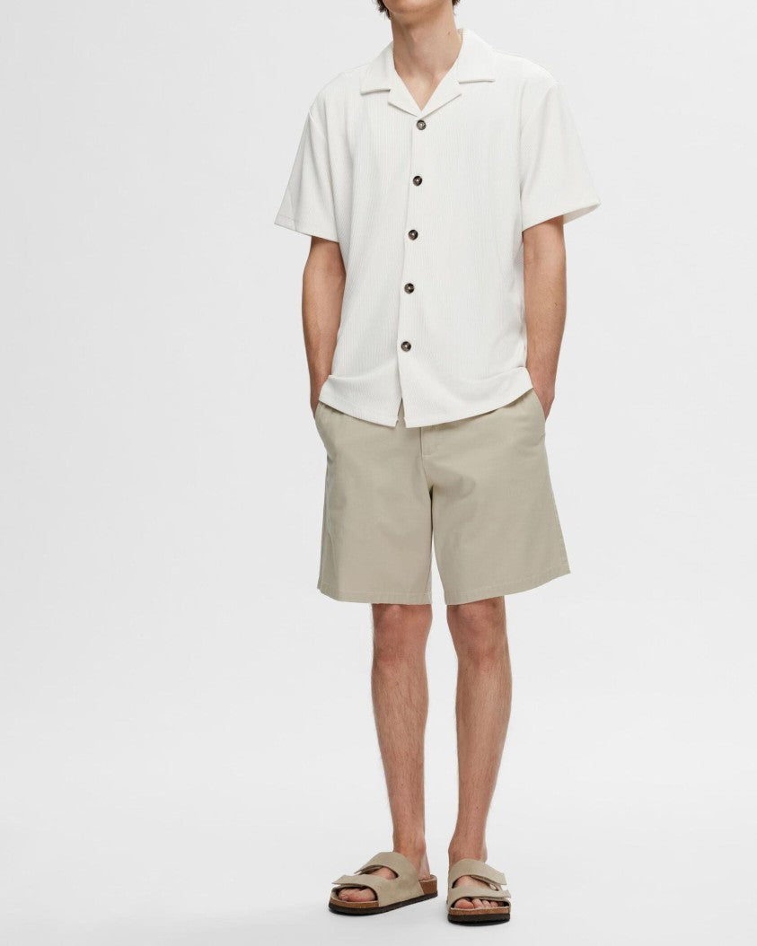 Loose Plisse Resort Skjorta