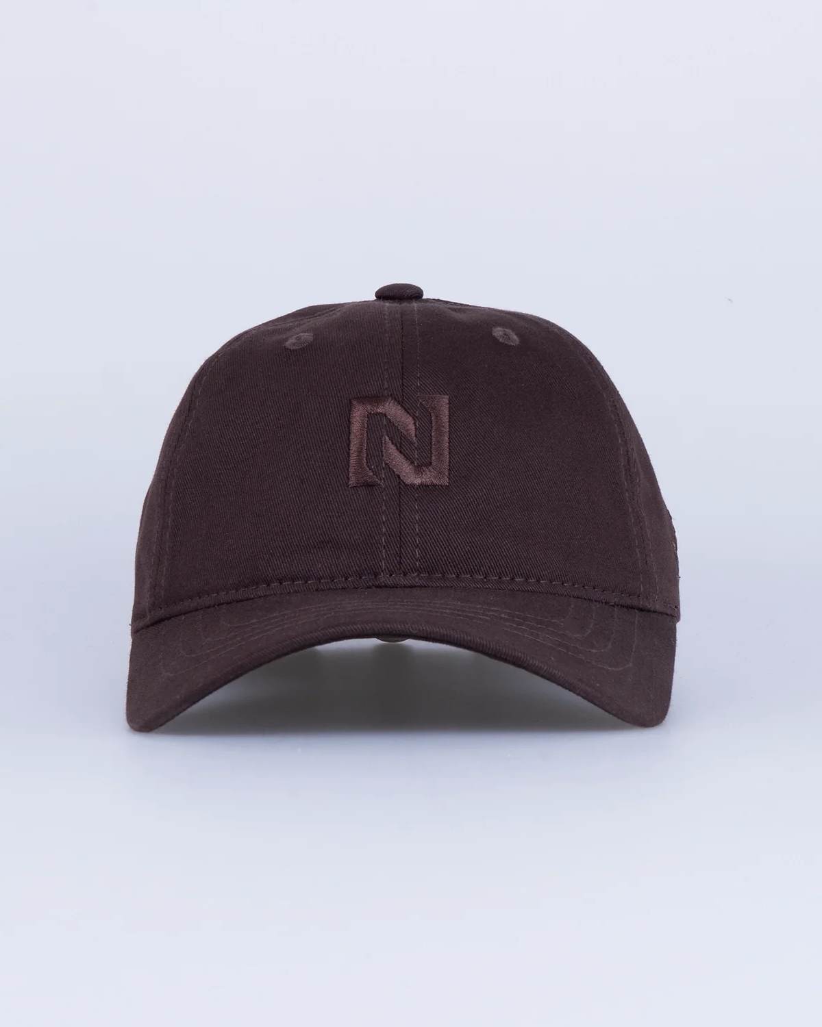 Nemblem Dad Cap Keps - Dark Brown