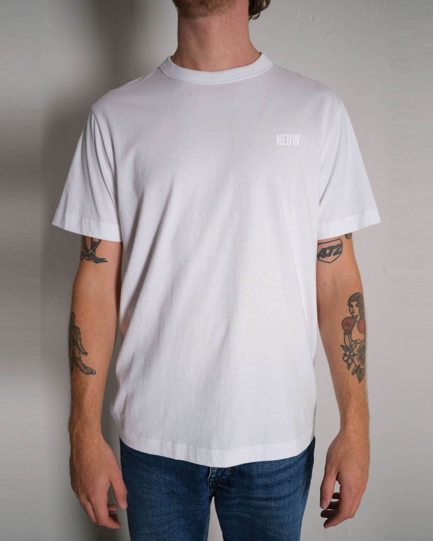 Neuw Wordmark T-Shirt - Vit