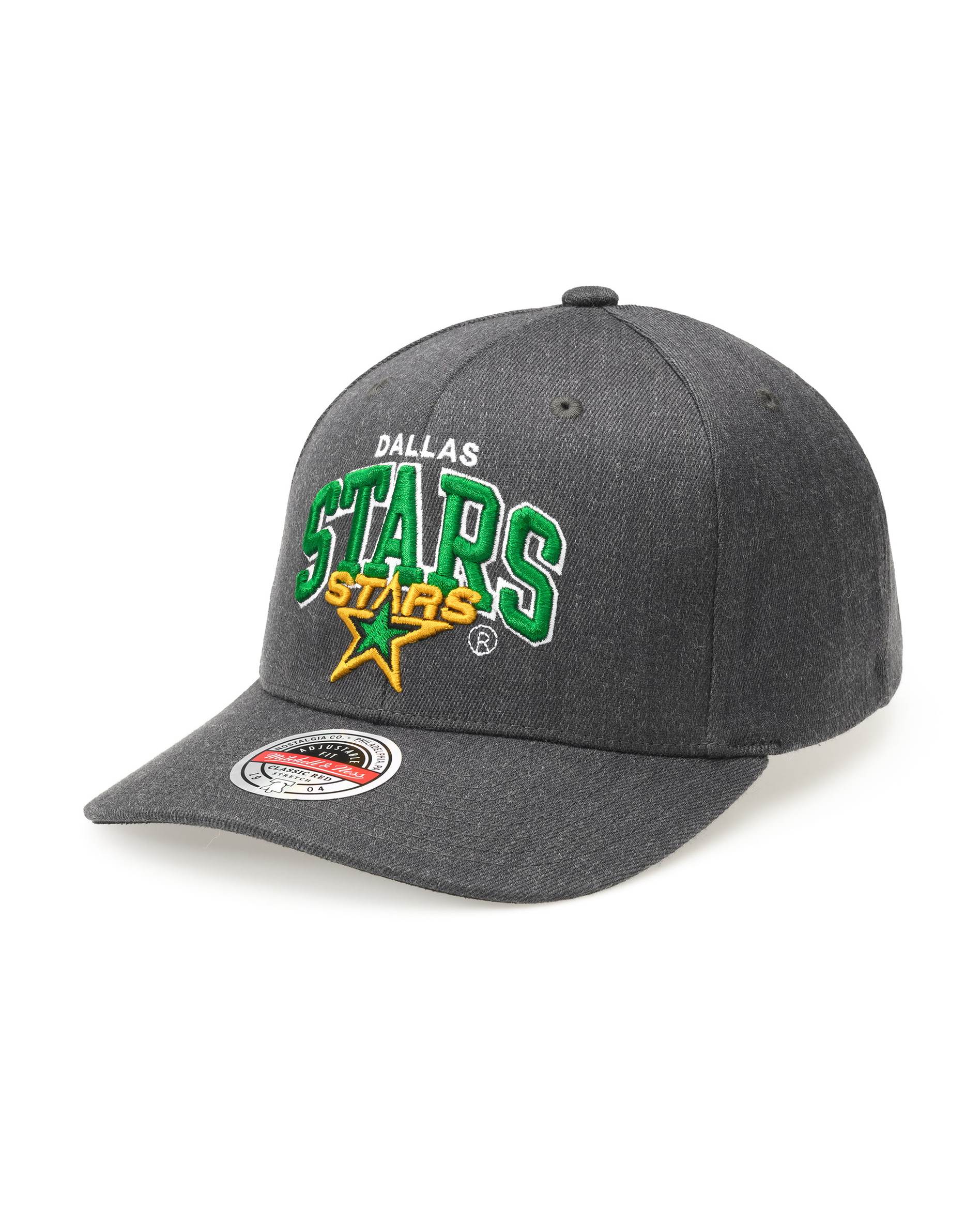 NHL Arch Classic Red Dallas Stars Keps - Charcoal