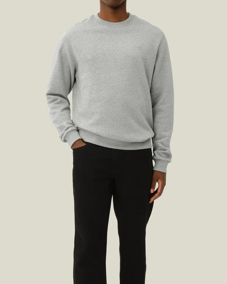 Nørregaard Tonal Sweatshirt - Grey Melange