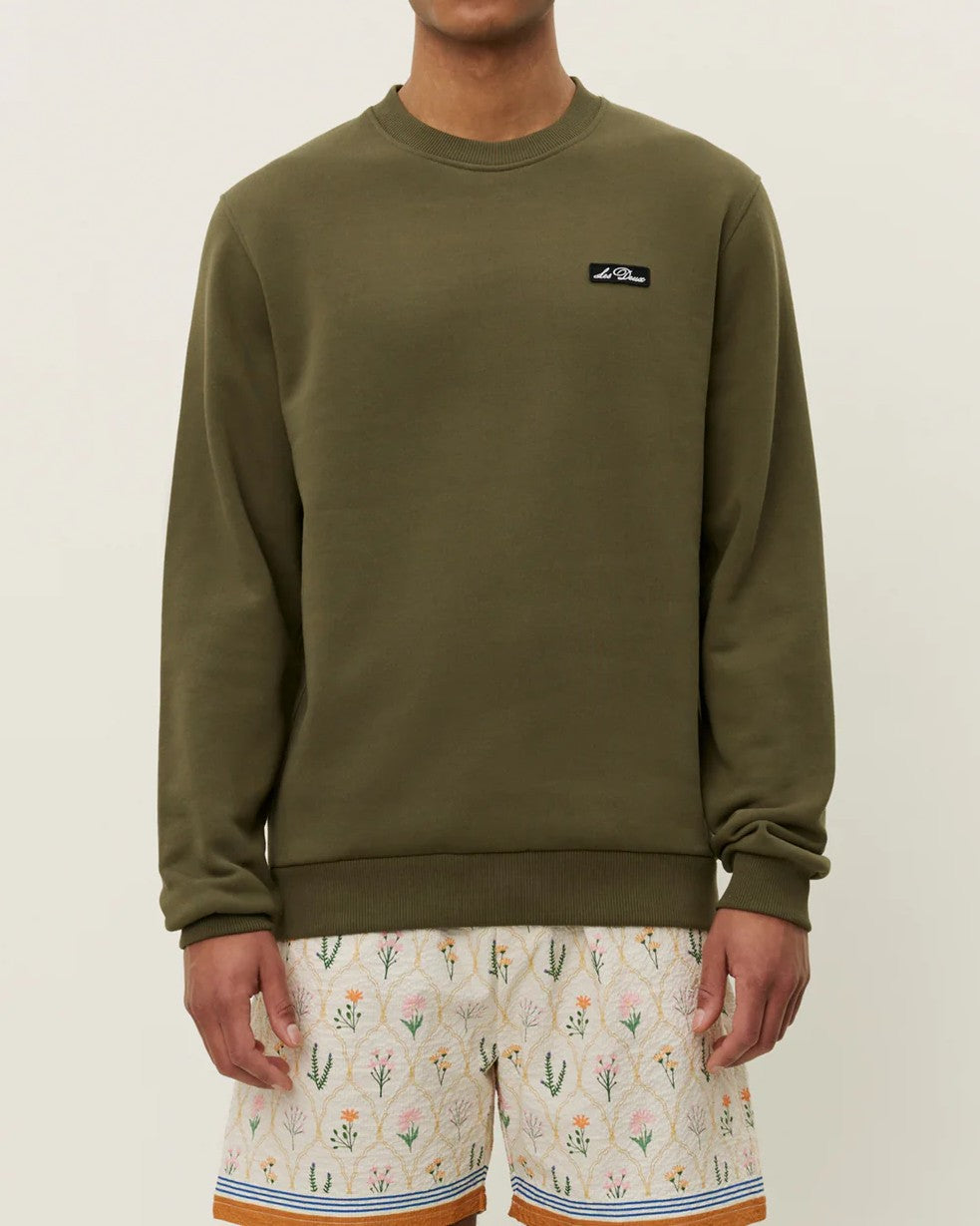 Patch Sweatshirt - Olive Night