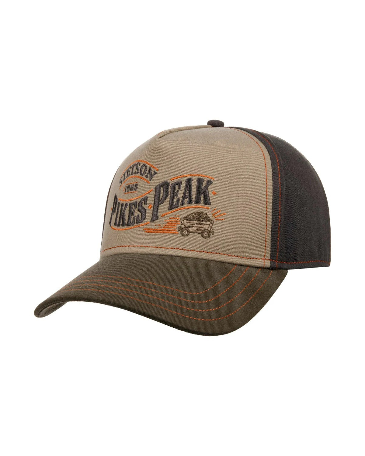 Pikes Peak Keps - Beige/Grön