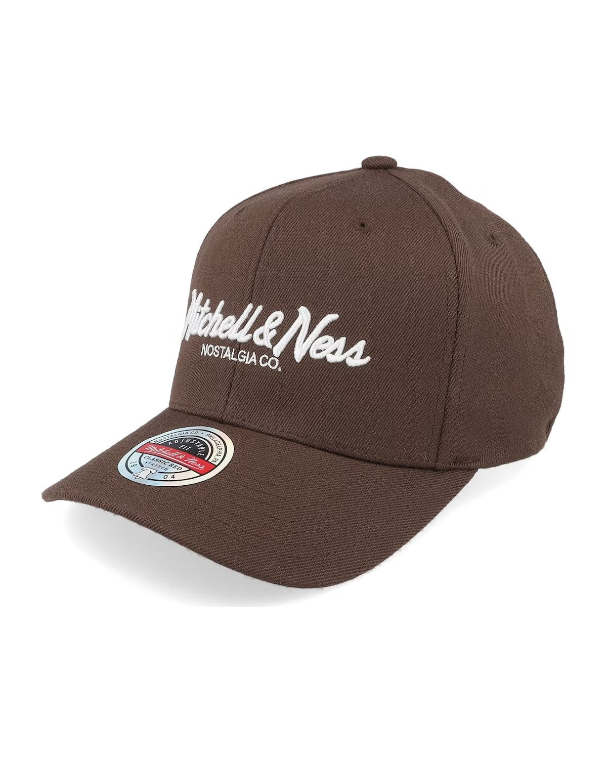 Pinscript Snapback Keps - Brun/Vit