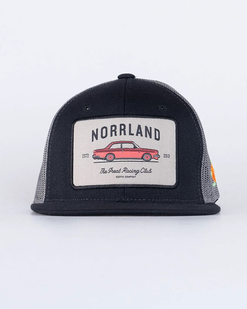 Racing Kids Trucker Keps - Grå