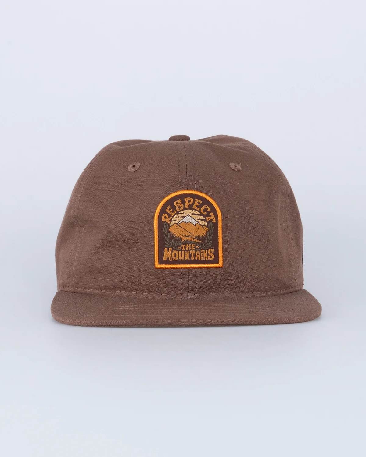 Respect 6-Panel Keps - Brun