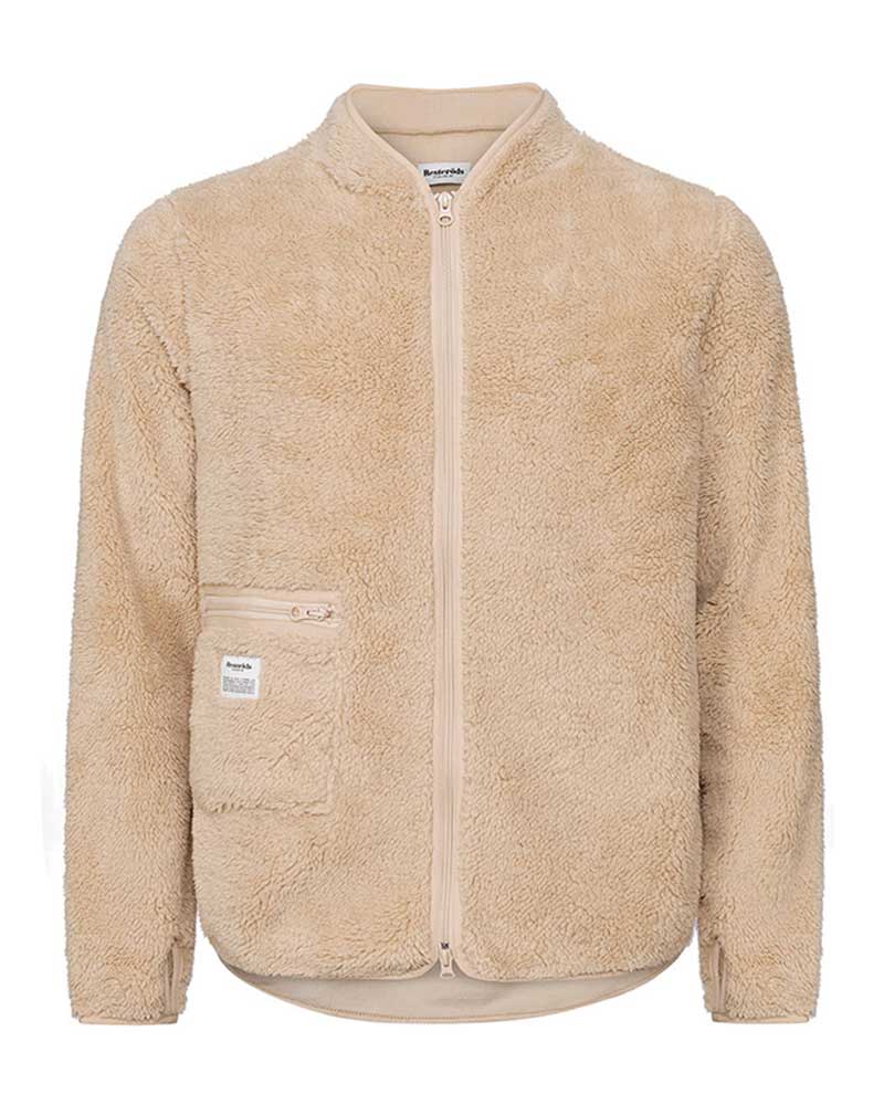 Fleece Jacket Recycled - Beige