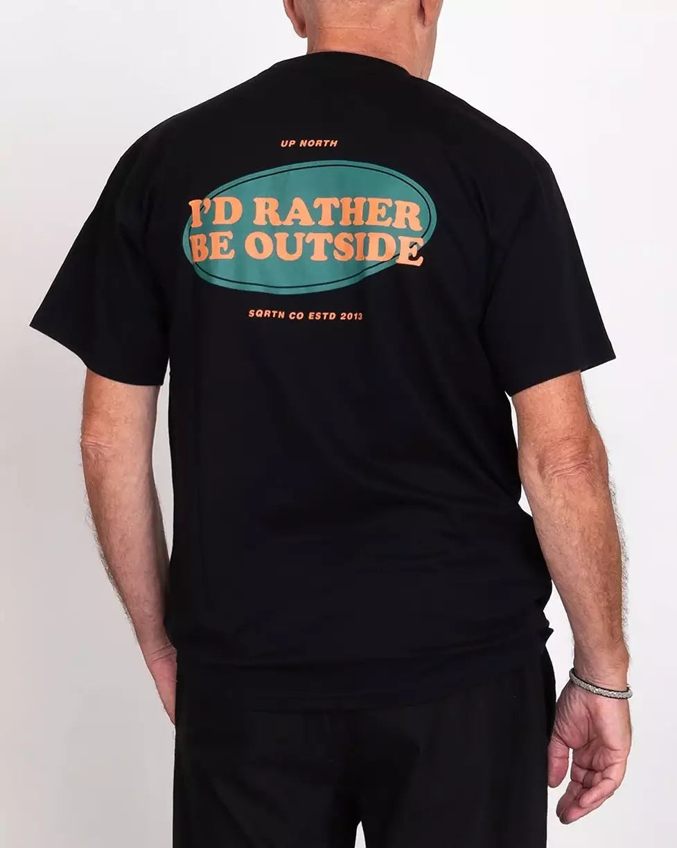 Retro T-Shirt - Svart